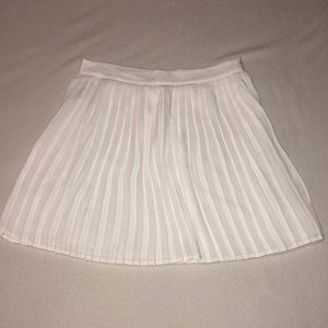 White Mini Skirt